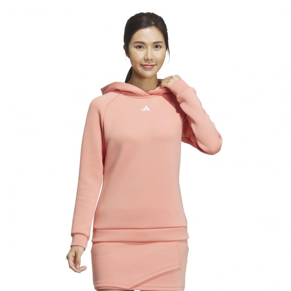 Embossed Print Cardboard Knit Long Sleeve Wonder Hoodie, Clay, J/S