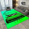 Джейдиэмовский GTR Флаг Автомобиля Узор Ковер Украшение Комната Дом Уличный Декор Гоночный Коврик Нескользящий Моющийся Игровой Стиль Напольный Коврик