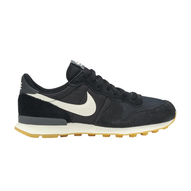 Nike Женские кроссовки Internationalist Black Gum Summit-Белый-Антрацит 828407-021