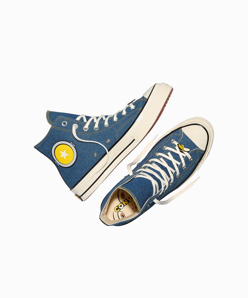 Converse X Minions Chuck 70 Синие A21402C