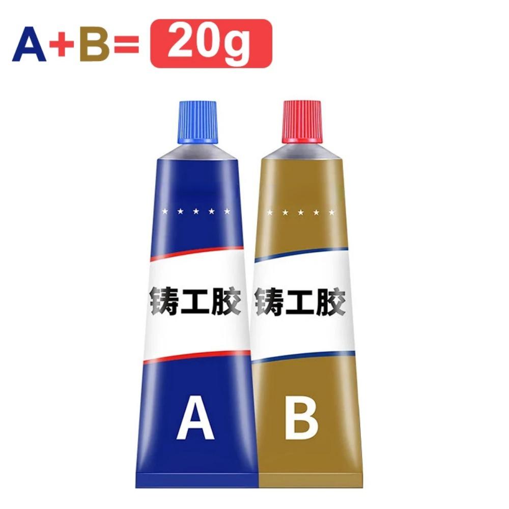 AB ремонтный клей для литья, устойчивый к высоким температурам жидкий металл, сварочный наполнитель, клей для ремонта металла для дефектов литья металла