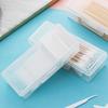 1pc Portable Travel Medicine Box Cotton Swab Holder Case Detal Floss Jewelry Box
