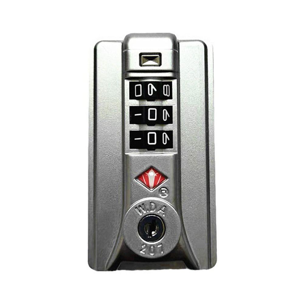 Security Tool 3 Digit Combination Lock Anti theft Cabinet Locker Customs Password Lock  Travel