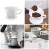 Porcelain Coffee Dripper Ceramic Coffee Filter Cup Reusable Filters Coffee Maker Portable Pour Over Coffee Maker