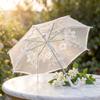 Wedding Decorative Lace Embroidered Umbrella DIY Sequin Umbrella Decorations  Wedding Decor