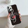 Чехол для телефона с нотами для iPhone 17 Air 14 15 16 13 12 Чехол для Apple iPhone 17 Air 14 15 16 Pro Max 6S Plus Coque