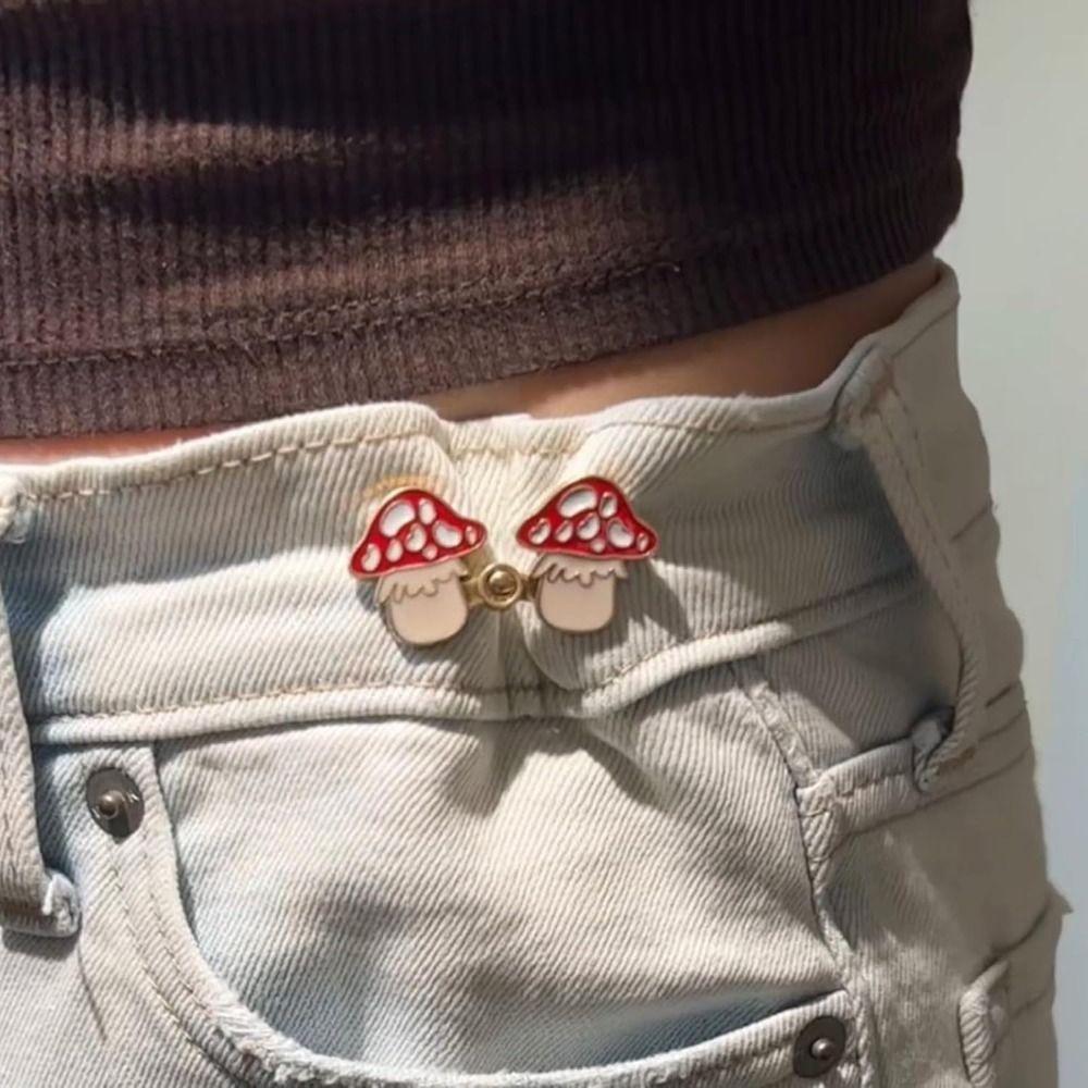 3Pairs Replacement Jeans Buttons Repair Kit Pants Pins Durable No-Sewing Metal Button Jeans