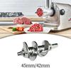 Meat Grinder Screw Auger Accessories, Replacement Meat Grinder Screw Attachment for Home Kitchen Duable for
