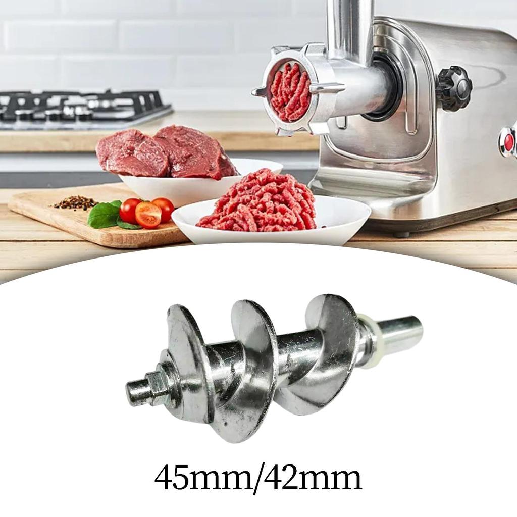 Meat Grinder Screw Auger Accessories, Replacement Meat Grinder Screw Attachment for Home Kitchen Duable for