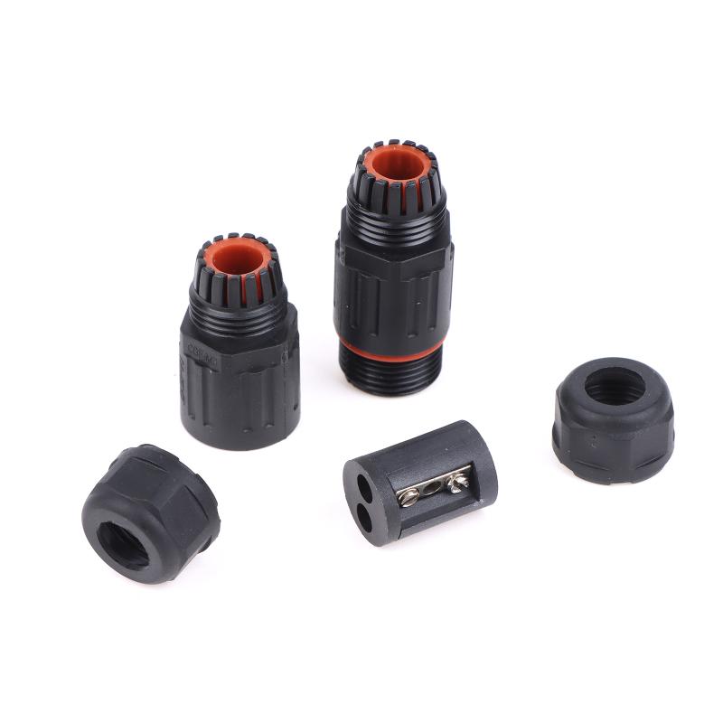 Ip68 Cable Connector Electrical Terminal Wire Adapter Cdf-M3 2/3 Core Straight Through Connector Outdoor Waterproof Joint