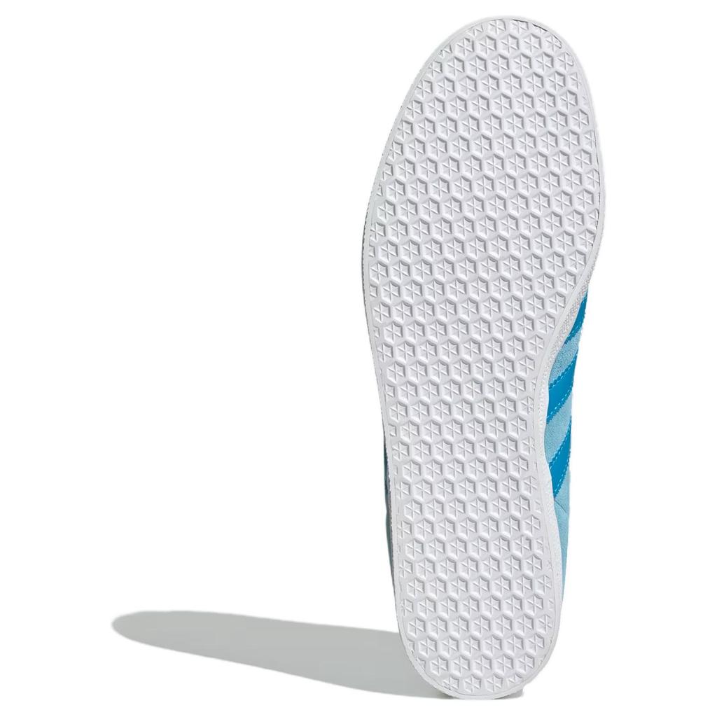 Adidas Originals Gazelle Fashion Comfortable Durable Low-Top Sneakers Unisex Sneakers Blue JR0620