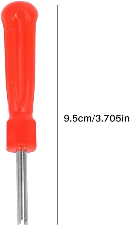 Набор из 6 ключей для воздушных клапанов шин с набором отверток для колесных дисков, установка и снятие для автомобилей, мотоциклов, велосипедов, универсальных L