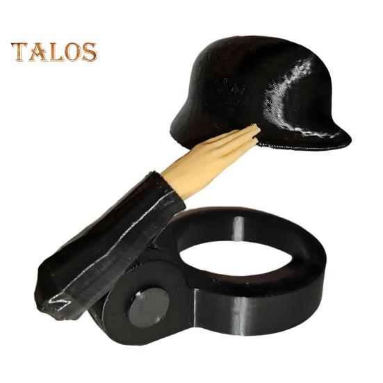 Солдатский салют, пивная бутылка, шлем, многоразовый чехол для бутылки, пылезащитный, герметичный, защитный колпачок, новинка, подарок для ветеранов, коллекционеров