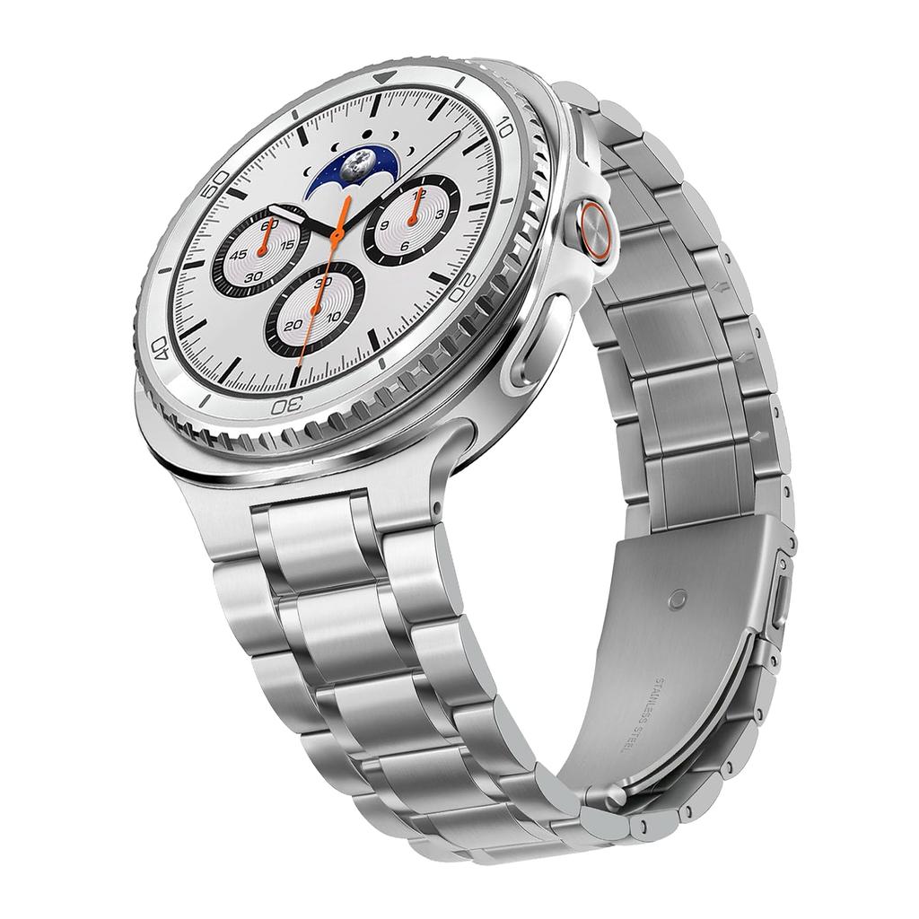 Без зазоров Нержавеющая сталь Ремешок Для Samsung Galaxy Watch 8 44мм 40мм / Watch8 Classic 46мм Металлический Ремешок Браслет