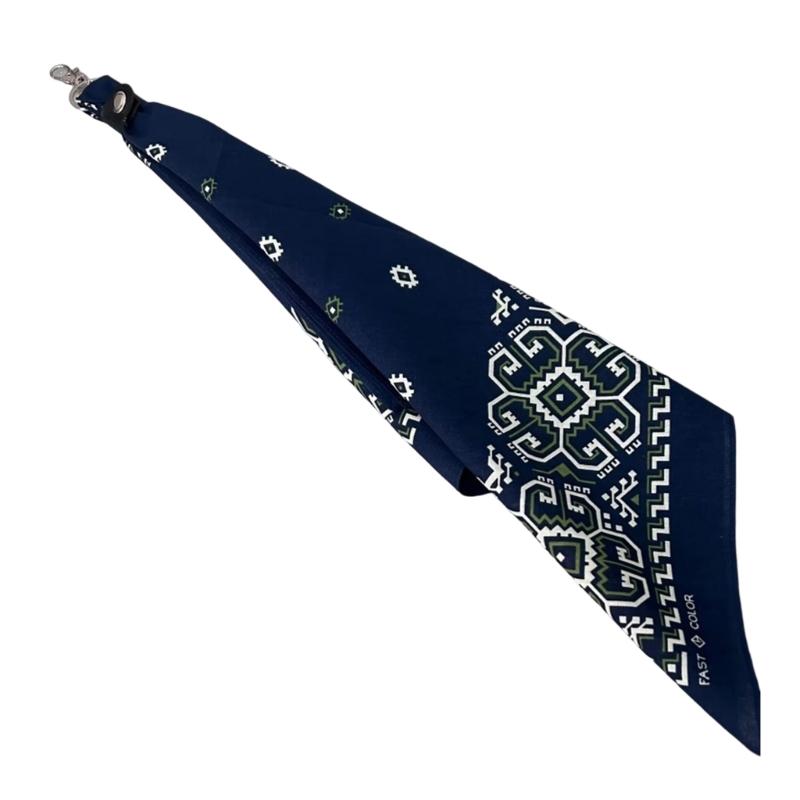 Stylish Ethnic Bandanas for Hip Hop Enthusiasts Breathable Square Scarf and Headwear Unisex Hair Accessory for Women