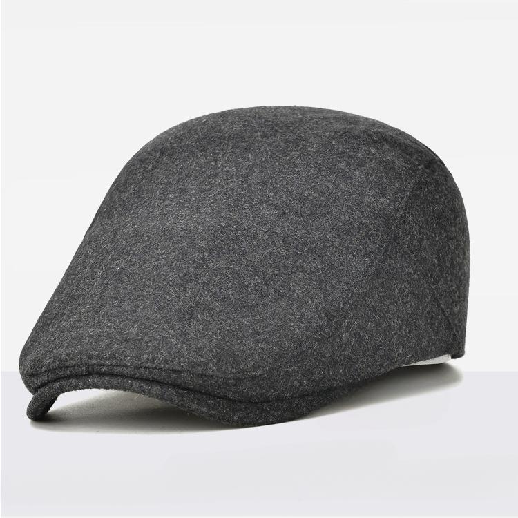 Весна и осень, новая модная шерстяная кепка, мужская и женская уличная солнцезащитная кепка, винтажная художественная плоская шляпа с козырьком в виде утконоса