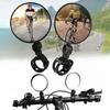 Universal Bicycle Rearview Mirror with Adjustable Rotation Wide Angle Suitable for Practical Accessories of MTB Road Bicycles