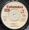 7-дюймовая пластинка РОДЖЕР УИТТАКЕР - Калипсо DB9054 Columbia 1978 Великобритания Поп Б/У