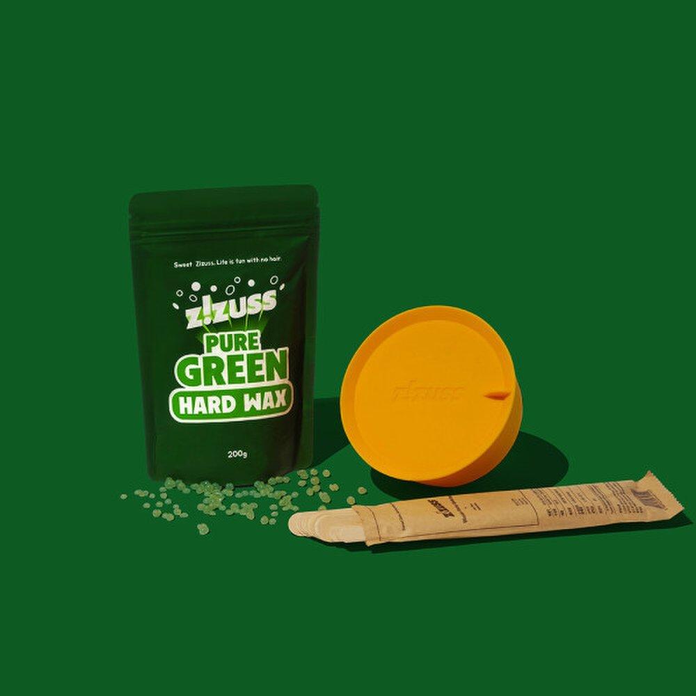 ZIZUSS Pure Green Стартовый набор для восковой депиляции 200 г
