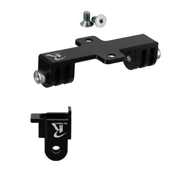 Комплект адаптера с двойным основанием для 1 фонаря для GoPro или CAT EYE x [REC MOUNT] + (400-Double-GP1 + GP-CATHL2 1) [ДГП1 + КАТЛ2]