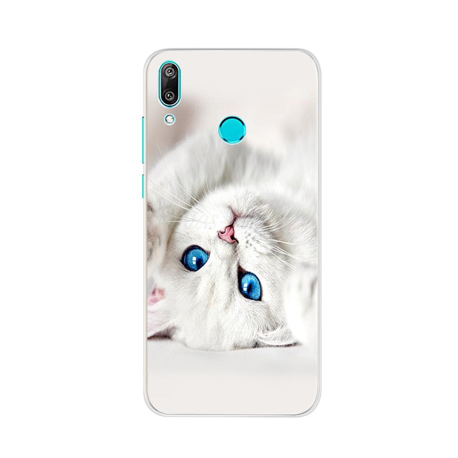 Чехол для Huawei Y7 2019 Силиконовый Мультяшный ТПУ Чехол для Телефона Для Huawei Y7 2019 DUB-LX1 DUB LX1 LX2 LX3 Y 7 Prime Pro 2019 Чехол