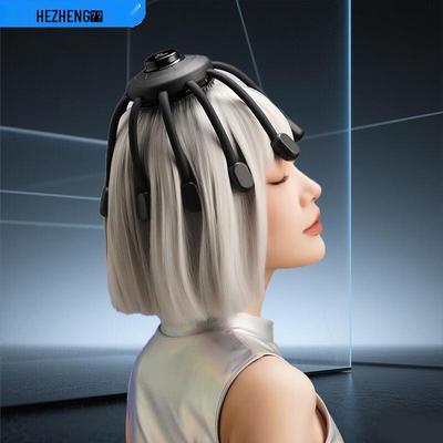Массажер для головы Hezheng Smart с музыкой
