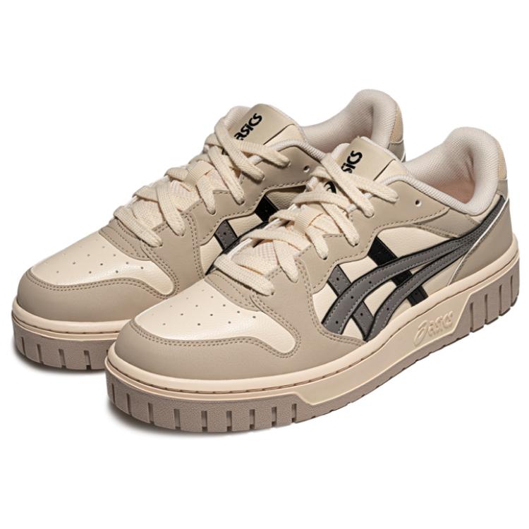 Asics Кеды Court Mz 2.0 с нескользящей подошвой, низкие, для скейтборда, унисекс, серо-бежевые кроссовки 1203A624-250