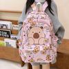 Little Girl Cute Backpack Boys and Girls Cartoon School Bag Large Class Weight Reduction Light Kindergarten Children's Backpack