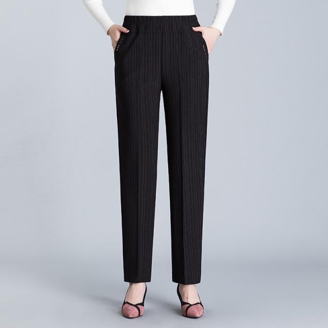 Oversize Casual Pants Women 2022 Long Loose Pants Hight Waist Womens New Spring/autumn Trousers Female Stretch Pants XL-8XL