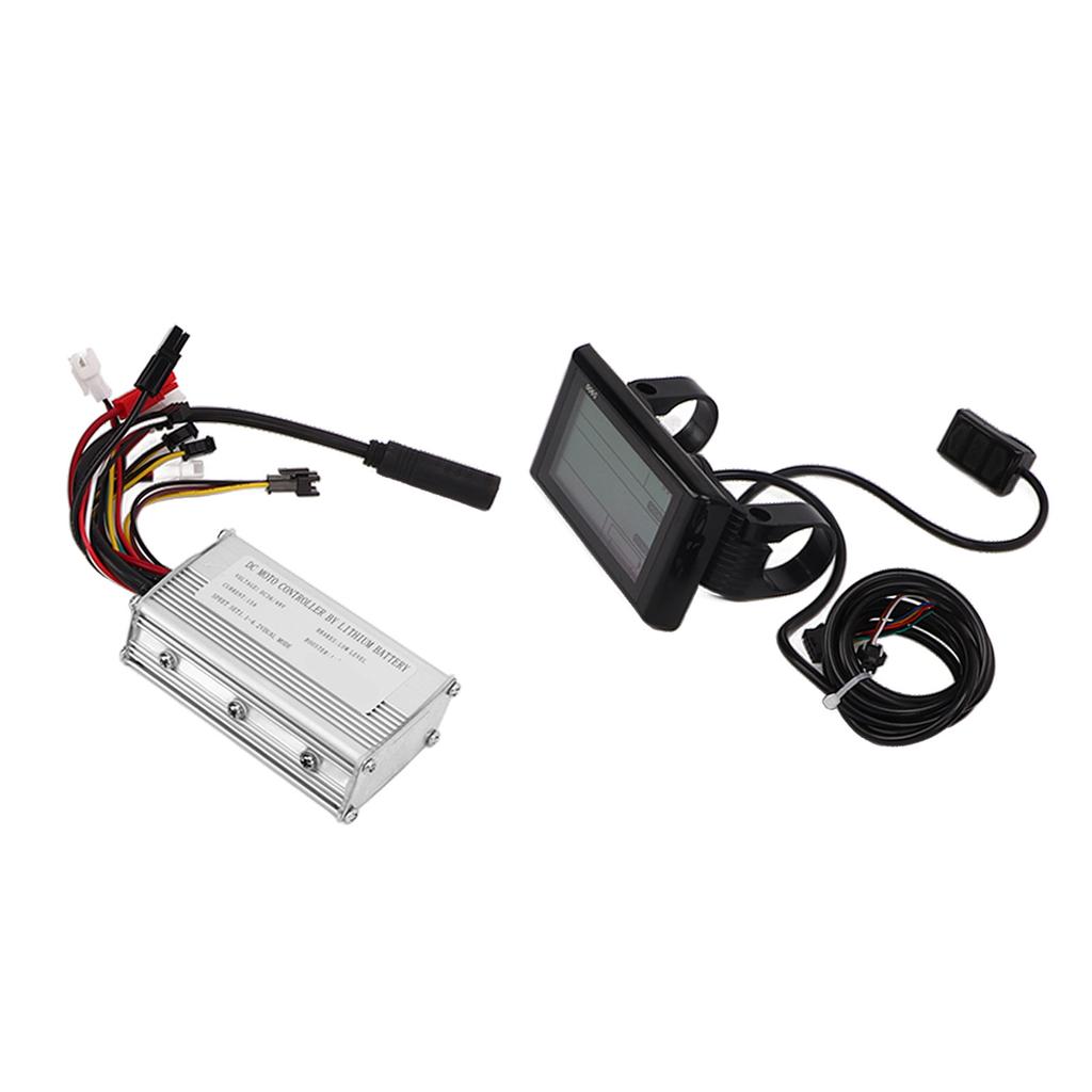 Electric Bicycle Controller Kit 15A Controller S900 Display Meter Thumb Throttle Kit for 36V 48V 250W Motor