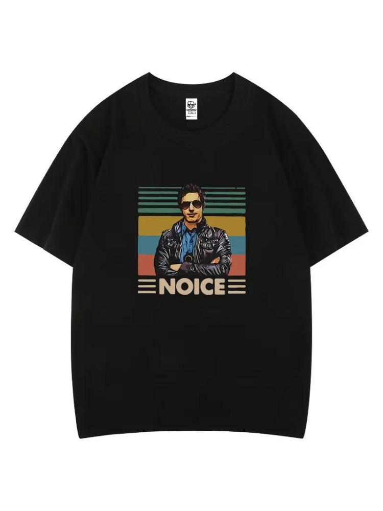 Джейк Перальта Бруклин 99 Круто Футболка Новинка Дышащая Camisetas Лето Короткий рукав Круглый вырез для Мужчин Одежда