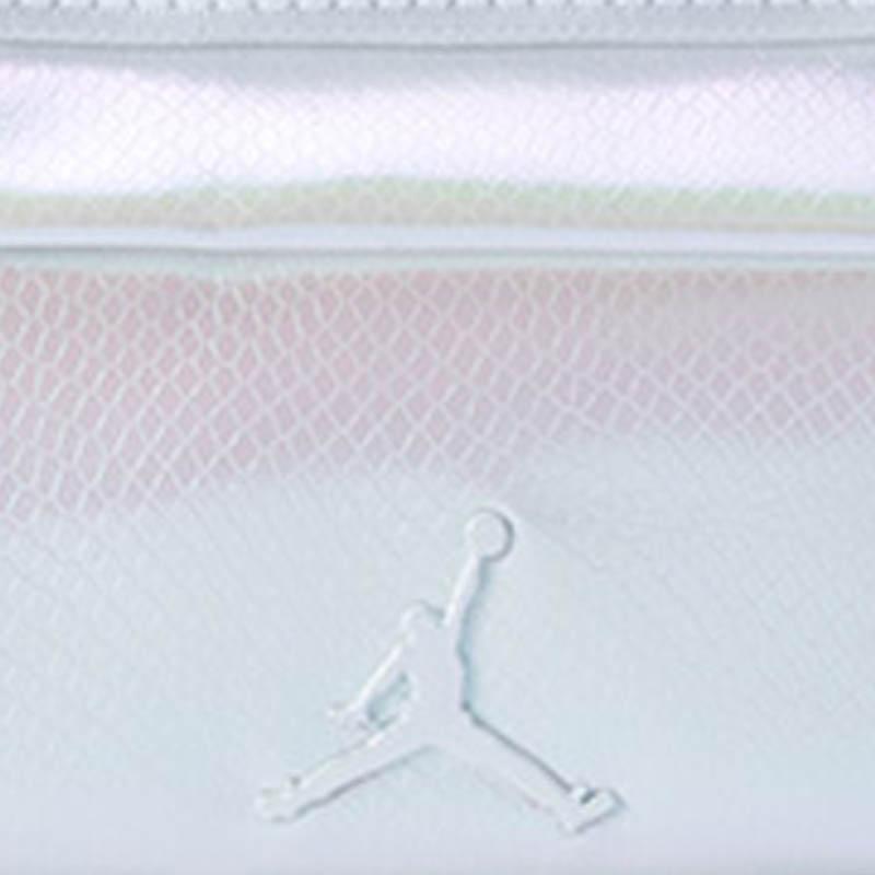 New Jordan Synthetic Leather Fanny Pack Unisex White JD2513105AD-004