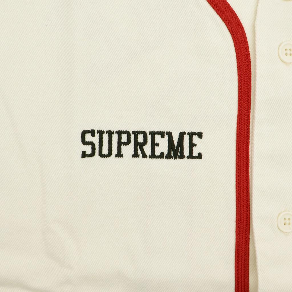 Supreme Твил Бейсбольная майка 40 Acres Натуральный