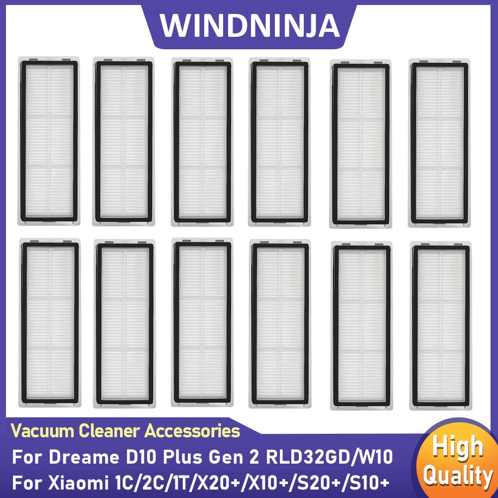 Фильтры для Dreame D11 Plus Gen 1 RLD11GD L11S Ultra F9 Для Xiaomi X11+ X11+ X11 Plus X11 Plus S11 Plus S11+ Швабра 1 Ultra