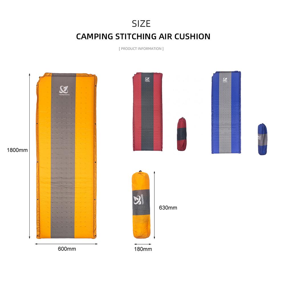 Кемпинговый спальный коврик, сверхлегкий надувной матрас, портативный дорожный коврик, палатка с воздушной подушкой, складная кровать