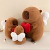 PP Cotton Capibara Anime Fluffty Toy Wing Capybara Plush Doll Cute Capybara Plush Toy Christmas
