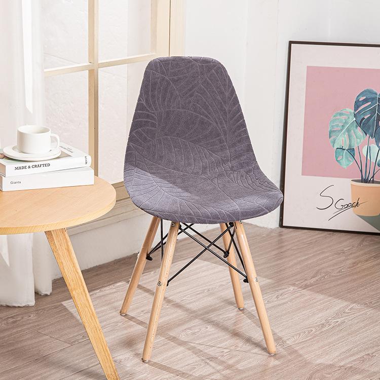 Universal Elastic Stretch Chair Cover Waterproof Anti Slip Wear Resistant Seat Protector For Dining Room