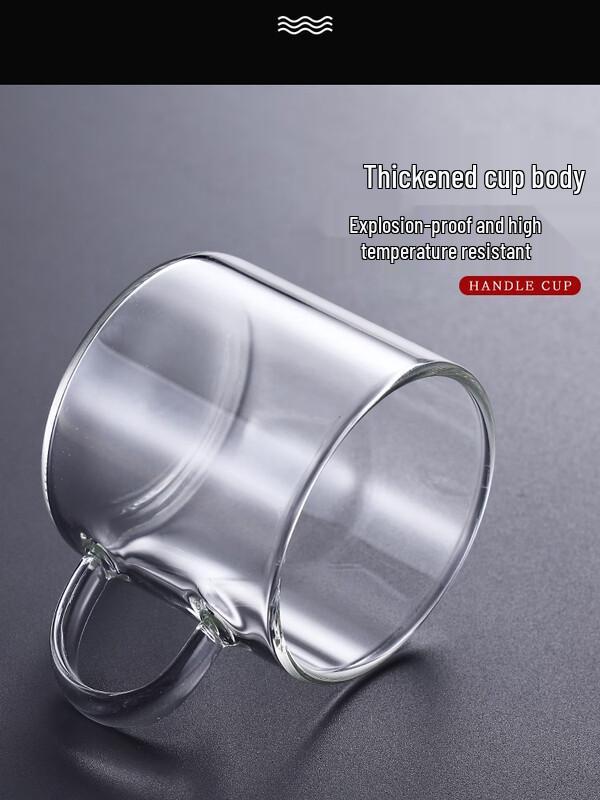 Cha Xun 120ml Heat-Resistant Glass Teacups (Set of 12)