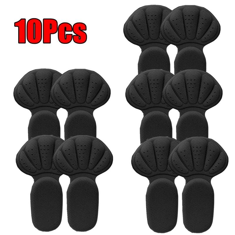 Наклейки на пятку Защита пятки кроссовок Подушечки для ног Облегчение боли Уменьшитель размера Нескользящие стельки для обуви Т-образная подушечка для ухода за ногами Фиксаторы для пятки