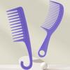 4Pcs Wide Tooth Curl Comb Detangling Comb Texture Comb For Women Curly Wet/Dry Wavy Thick Hair Wigs Salon Barber Hairstyle Tool