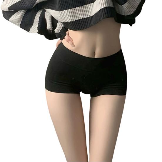Women's Boyshort Panties Full Coverage Cotton Boxer Briefs Seamless Stretch Underwear Panties for Daily Wear
