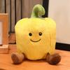 Креативная плюшевая игрушка Фрукт-Перец из короткого плюша для декора детской спальни