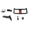 Smartphone Video Microphone Kit Vlogging Kit with Camera Cage Fill Light Tripod Remote Control for