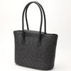 Labagagerie Tote Bag, Flap Basket Tote Bag B007102, Ivory (33)