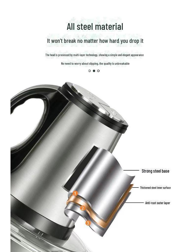 Электрическая мясорубка из нержавеющей стали и многофункциональный кухонный измельчитель