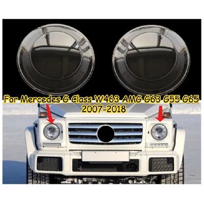 Прозрачная передняя фара, корпус линзы, стеклянная крышка лампы для Mercedes G-Class W463 AMG G63 G55 G65 G-Wagen G-Wagon Puch G 2007-18