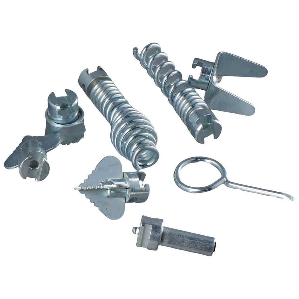 8 Pcs 16mm Pipe Dredge Cutter Heads Silver Drain Cleaning Tools Pipeline Dredging Machine