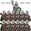 13PCS/SET Medieval Knights Group Military  Soldiers Figure Building Block  Educational Toys For Children  KT1073