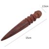 Leather Edge Burnisher DIY Handmade Leathercarft Sandalwood Leather Polishing Tool Wood Polishing Stick