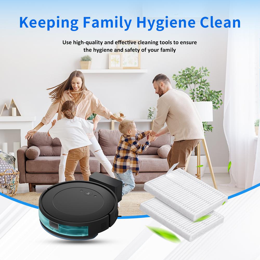 Для iRobot Roomba 104/105/106/108 Combo Essential/ 2 Essential Y0110 Y0112 Y0140 Q052 Q0120 Робот-пылесос Hepa Фильтр Аксессуары